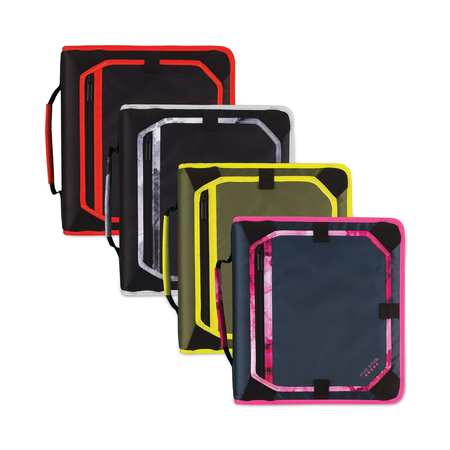 FIVE STAR Zipper Binder and Expansion Panel, 3 Rings, 2" Capacity, 11 x 8.5, Assorted 29052